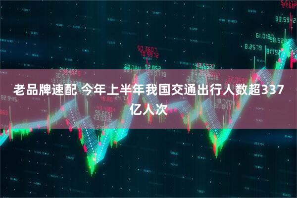 老品牌速配 今年上半年我国交通出行人数超337亿人次