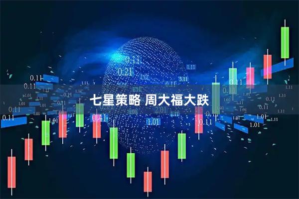 七星策略 周大福大跌