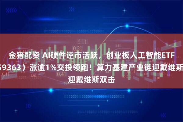 金猪配资 AI硬件逆市活跃，创业板人工智能ETF（159363）涨逾1%交投领跑！算力基建产业链迎戴维斯双击
